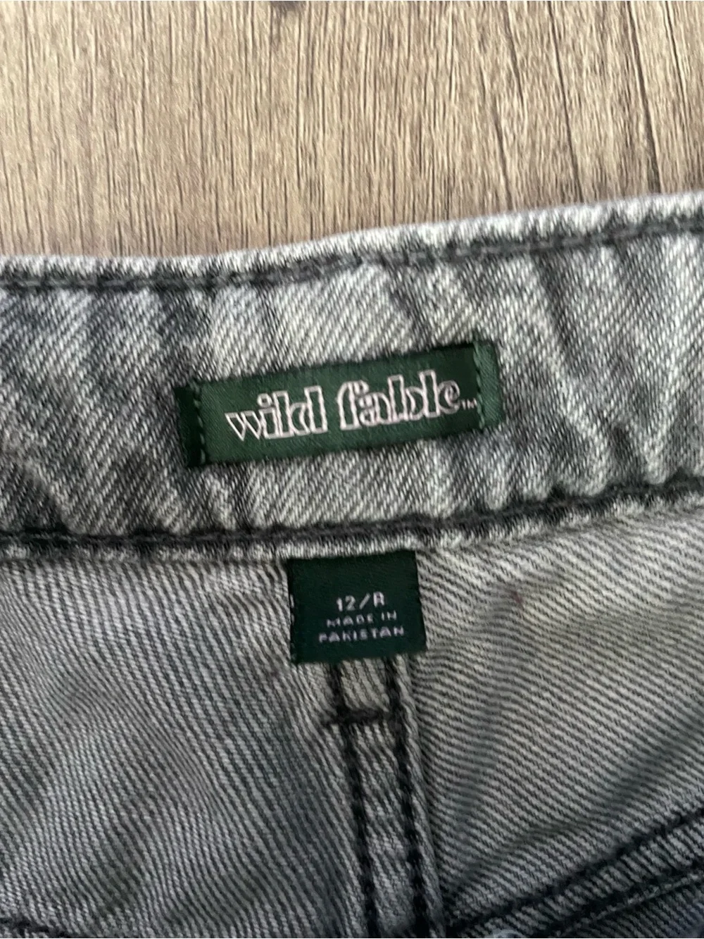 wild fable Women’s Cargo Pants Grey - Picture 2 of 4